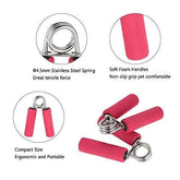 Hand Grip Strengthener - Adjustable Grip Training Tool for Forearm, Hand, and Finger Strength (Free Size, Black)