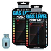 Gas Level Indicator, Propane Gauge for Propane Tank, Reusable Propane Fuel Level Indicator for Home and Kitchen