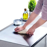 Stainless Steel Chopping Board (35x31cm) – Durable, Non-Slip, Easy-to-Clean Kitchen Prep Surface