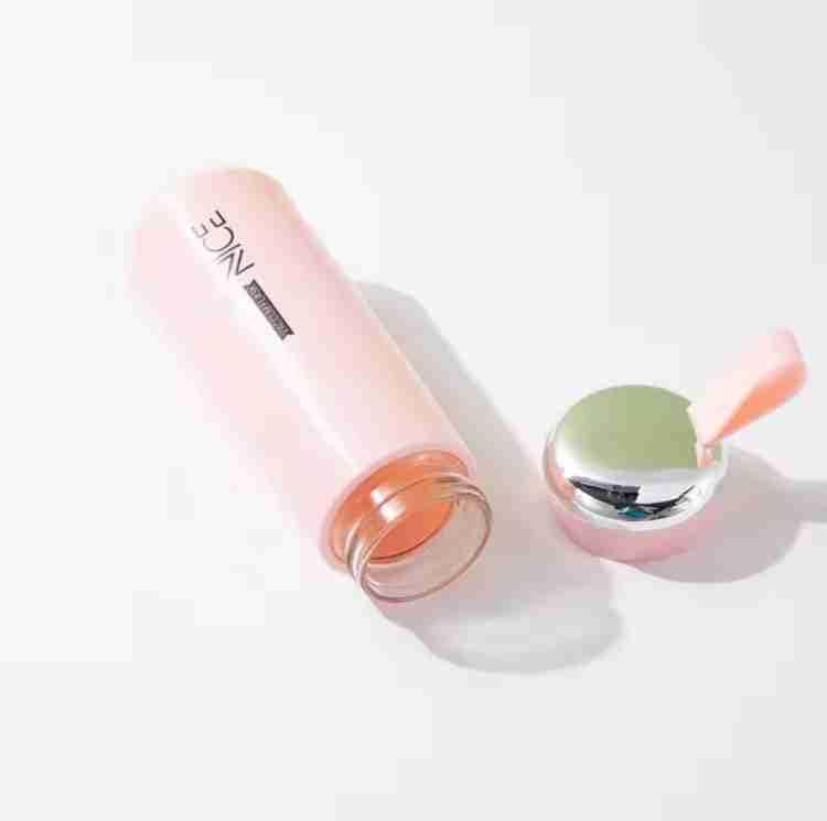 Nice Water Bottle BPA-Free with Glass Inner Liner & Plastic Shell – 400ml, Portable & Multicolor | Perfect for School, Gym, Office, Home