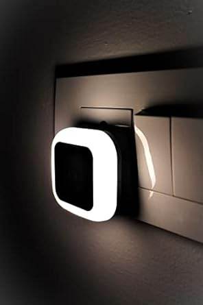 Smart Sensor Night Lamp with Automatic On/Off, Energy-Saving LED Light (0.5W) for Bedroom and Home