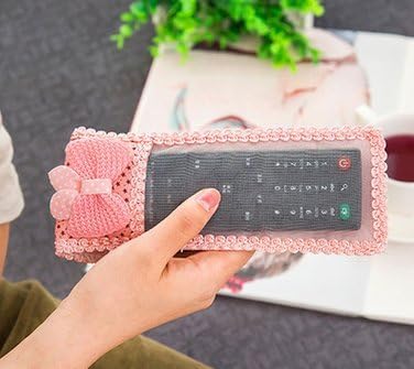 3Pc Remote Cover Set – Bow Knot Dust Covers for TV, AC, DTH, D2H, and More