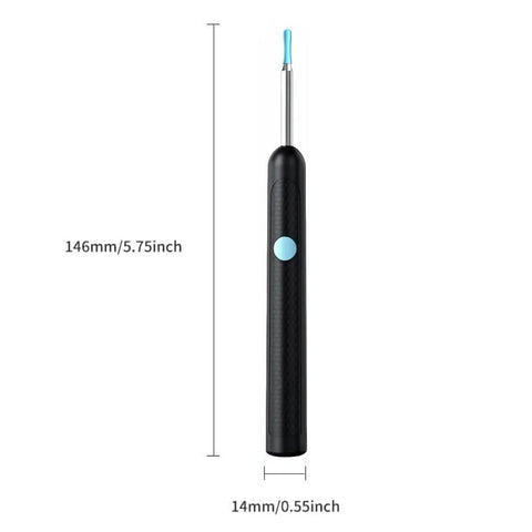 Smart HD Ear Cleaner with Camera – Wireless Otoscope Wax Removal Tool for Baby & Adults (iOS & Android Compatible