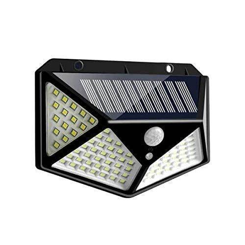 Solar Interaction Wall Lamp Solar Out Door Powered Motion Sensor Interaction Garden Wall 100 Led Lamp 3 Modes