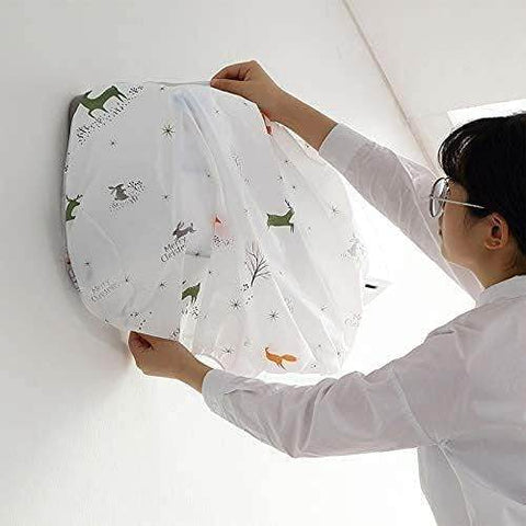 Dustproof & Waterproof Air Conditioner Cover for 1 & 1.5 Ton Split AC | Stretchable Elastic AC Cover for All Brands