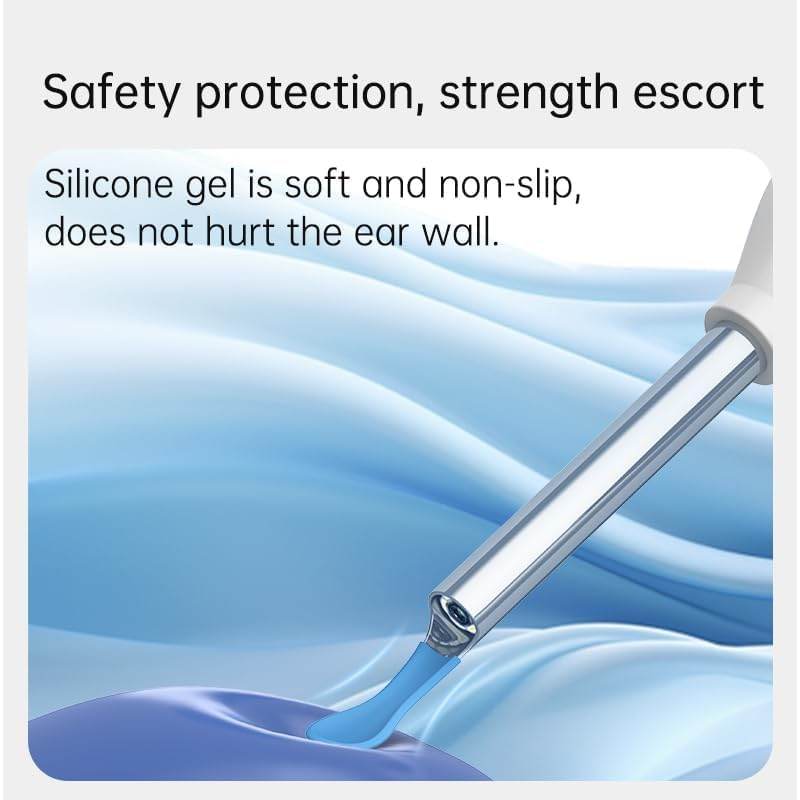 Smart HD Ear Cleaner with Camera – Wireless Otoscope Wax Removal Tool for Baby & Adults (iOS & Android Compatible