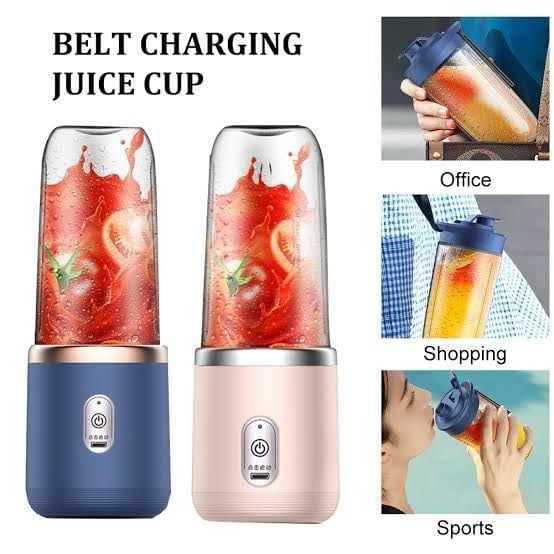 Ultimate Portable USB Blender 6 blade – Fresh Smoothies Anytime, Anywhere (400ML)