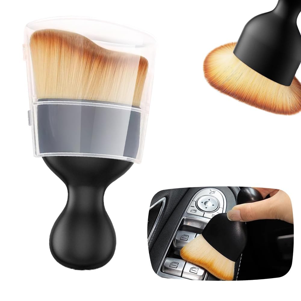 Multipurpose Cleaning Brush for Car Interior, AC Vents, Keyboard, and Gadgets