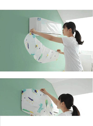 Dustproof & Waterproof Air Conditioner Cover for 1 & 1.5 Ton Split AC | Stretchable Elastic AC Cover for All Brands