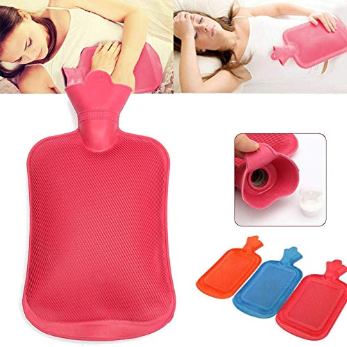 Hot Water Bag (1000 ML) Non-Electric Rubber Bottle for Pain Relief | Hot Water Bag for Period Cramps |