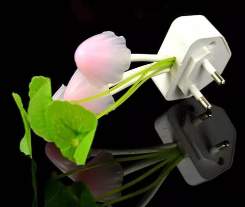 Gardino Led Green Nature Lamp Automatic Sensor Color Changing Mushroom Night Lights- Multi Color Changing Effect- for Kids Adults Stocking Stuffers Ideas Birthday Gift(Pack of 2)