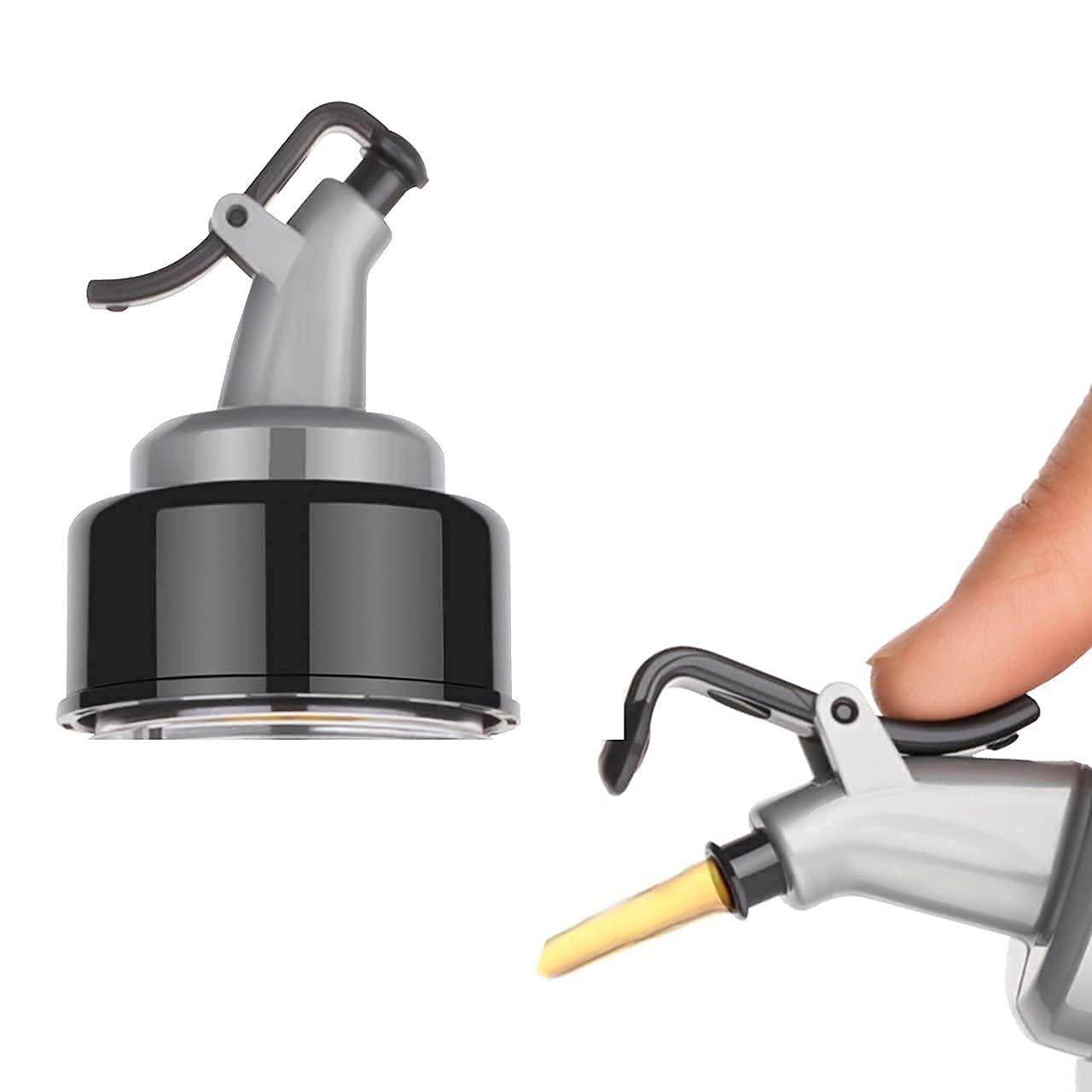 Plastic Oil Dispenser for Kitchen | Oil & Vinegar Dispenser Bottle (Pack of 2)