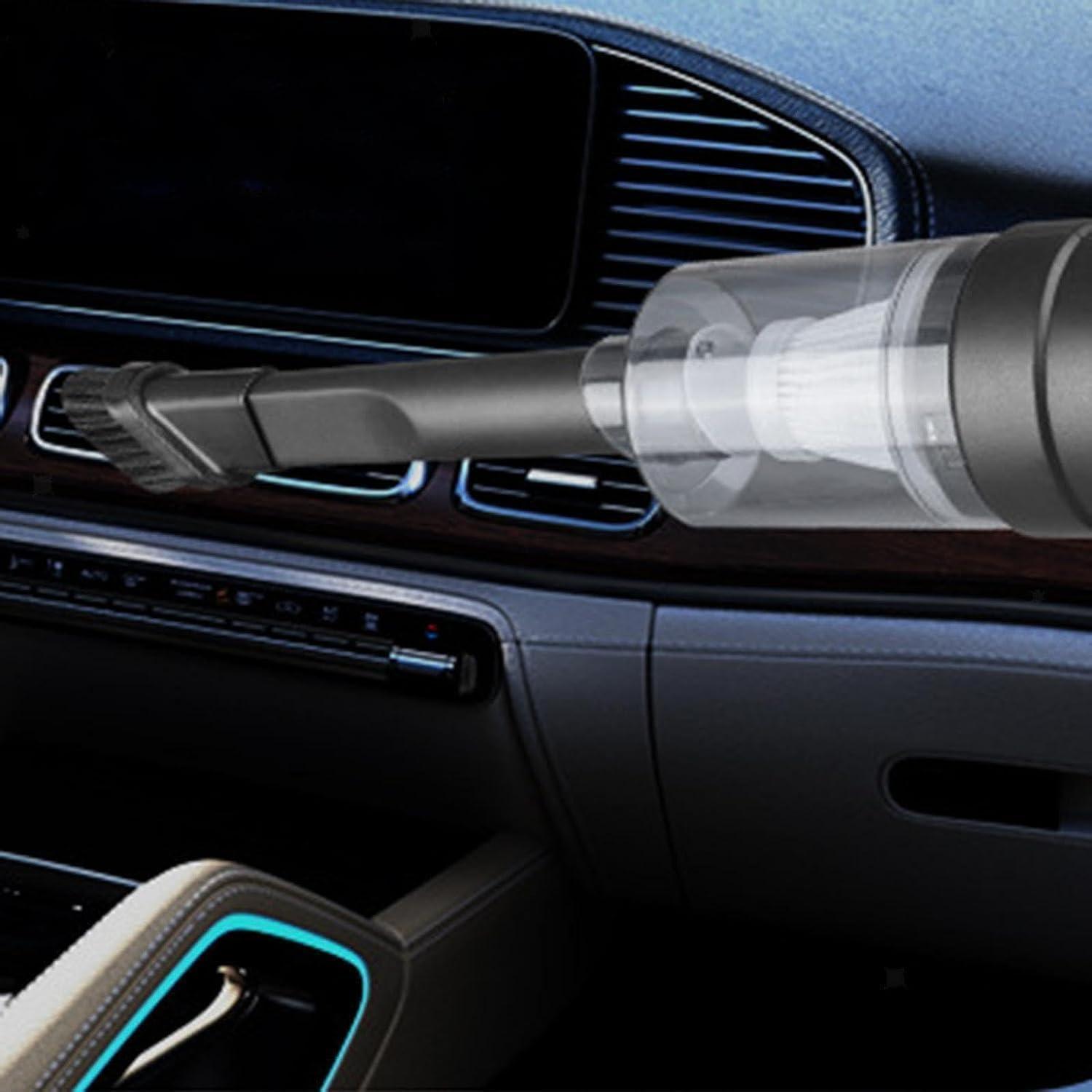 3IN1 Portable Car Vacuum Cleaner with Blower | USB Rechargeable Wireless Handheld