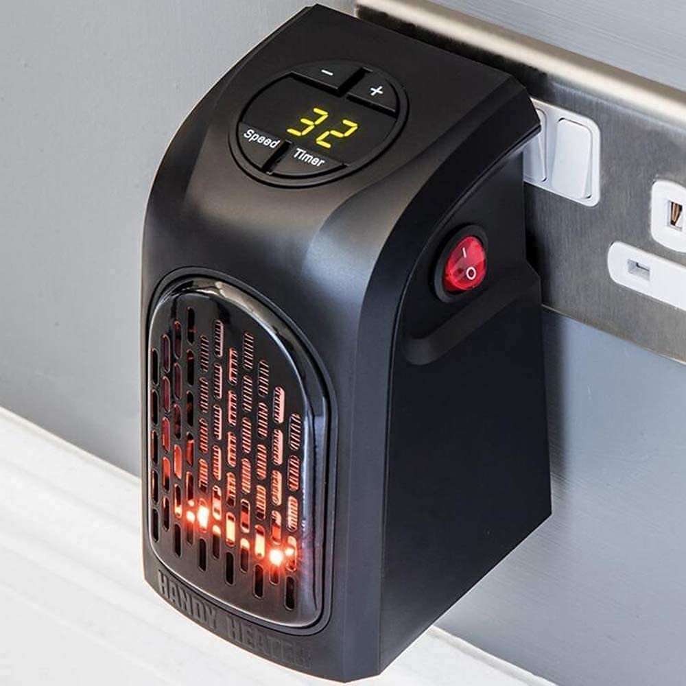 Electric Handy Heater|Wall-Outlet 400 Watts Electric Handy Room Heater