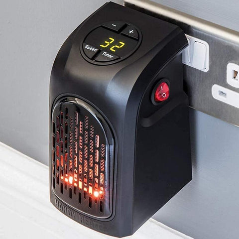 Electric Handy Heater|Wall-Outlet 400 Watts Electric Handy Room Heater
