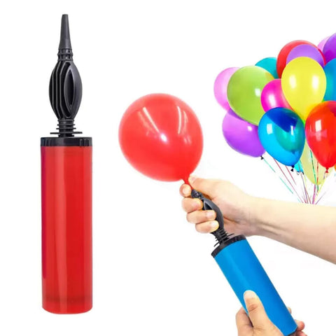 Manual Balloon Hand Pump, Portable Balloon Inflator for Latex and Foil Balloons