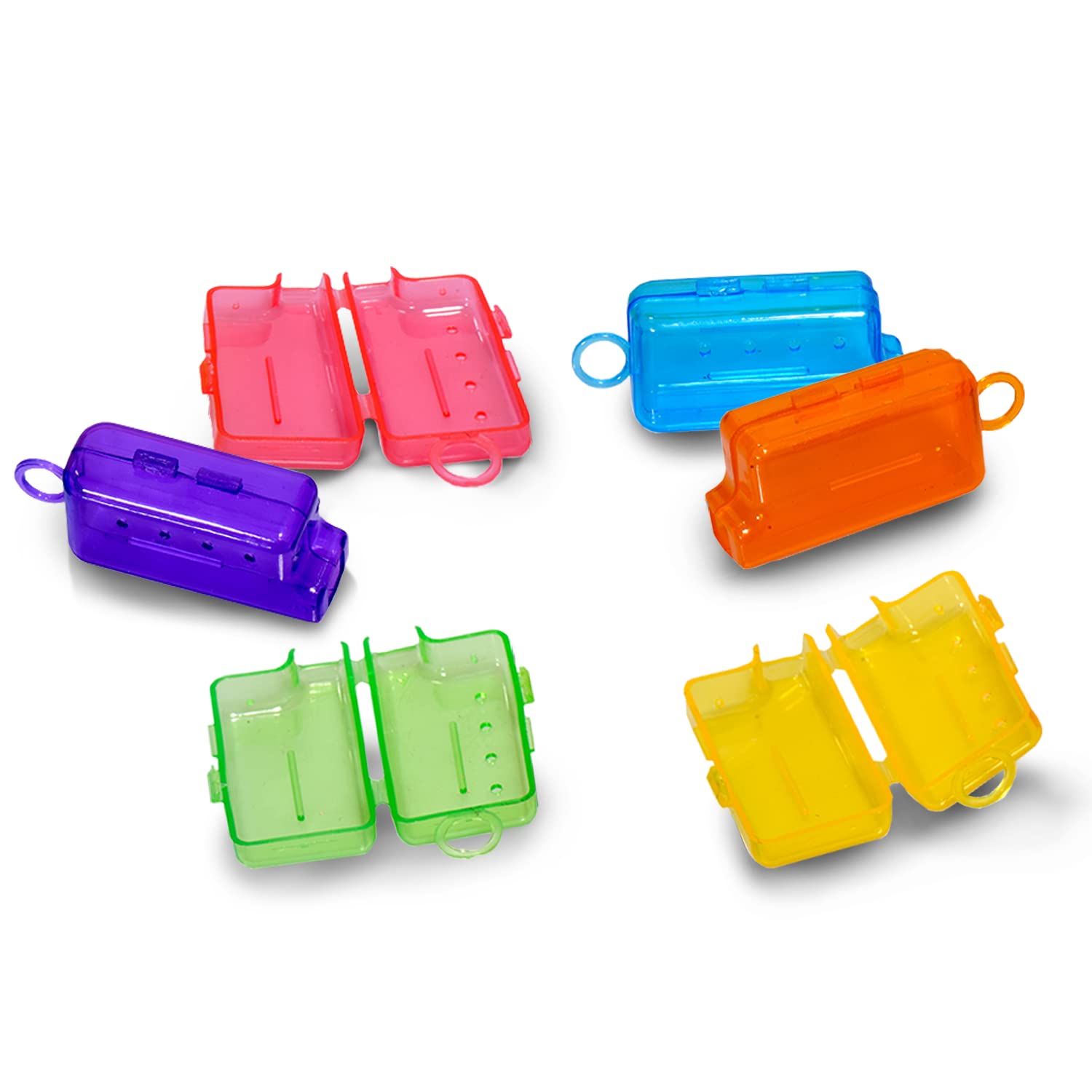 Anti-Bacterial Hygiene Caps for Toothbrush (Pack of 2) – Protects Bristles from Germs & Bacteria, Multicolour