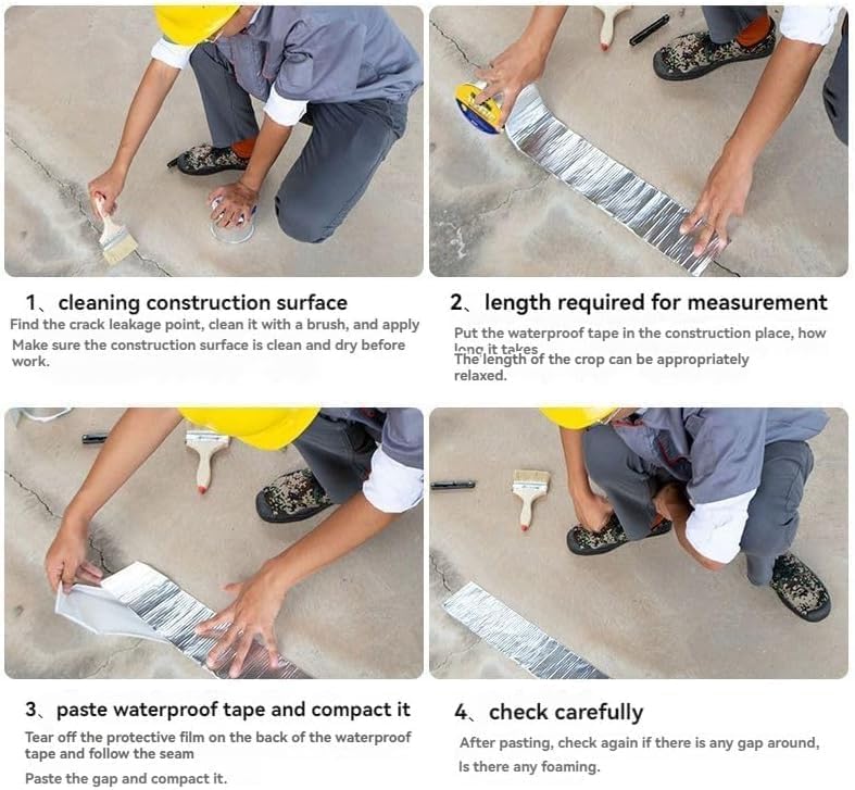 water proofing aluminum super Tape Pack of 2