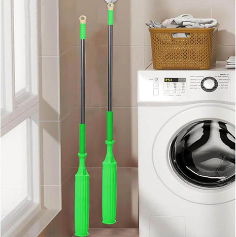 2 in 1 Dehydrated Floor Cleaning Mop || Self-Wringing Floor Mop || 360 Rotatable Adjustable Cleaning Mop, || Microfiber Mop Wet and Dry for Bathroom/Offfice/Home/Outdoor (Green)