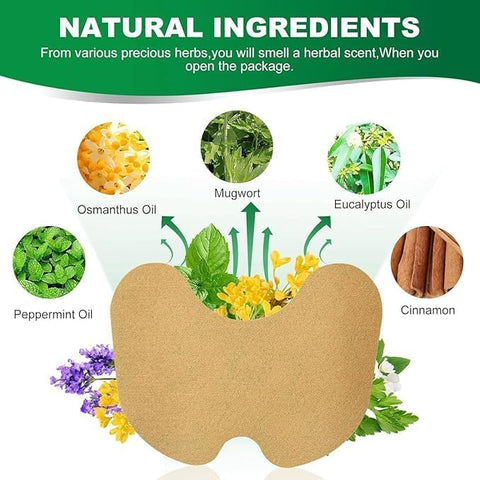 Herbal Knee Pain Relief Patch – Natural Chinese Heating Pads for Joint, Muscle & Arthritis Pain – Quick Relief Plaster for Back, Knee & Body Aches