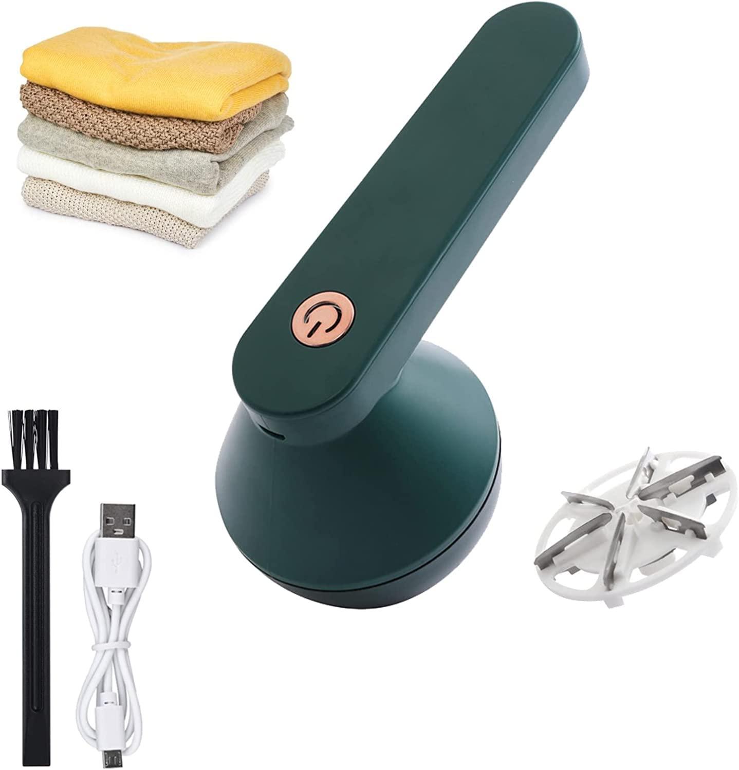 Fabric Shaver, Electric Lint Remover, USB Rechargeable Fabric Defuzzer, Reusable Cordless Sweater Shaver can be Used Anywhere, Bobling Remover for Clothes, Wool Pilling Lint Remover