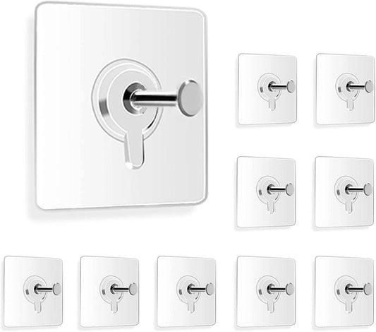 Self Adhesive Photo Frame Hooks - No Drilling, Heavy Duty Nail-Free Wall Hooks for Hanging Frames, Pictures & Home Decor