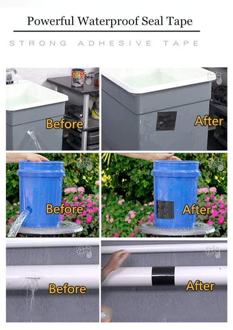 Flex Tape - Strong Rubberized Waterproof Sealant Tape for Roof Leaks, Surface Cracks, and Water Tank Repairs