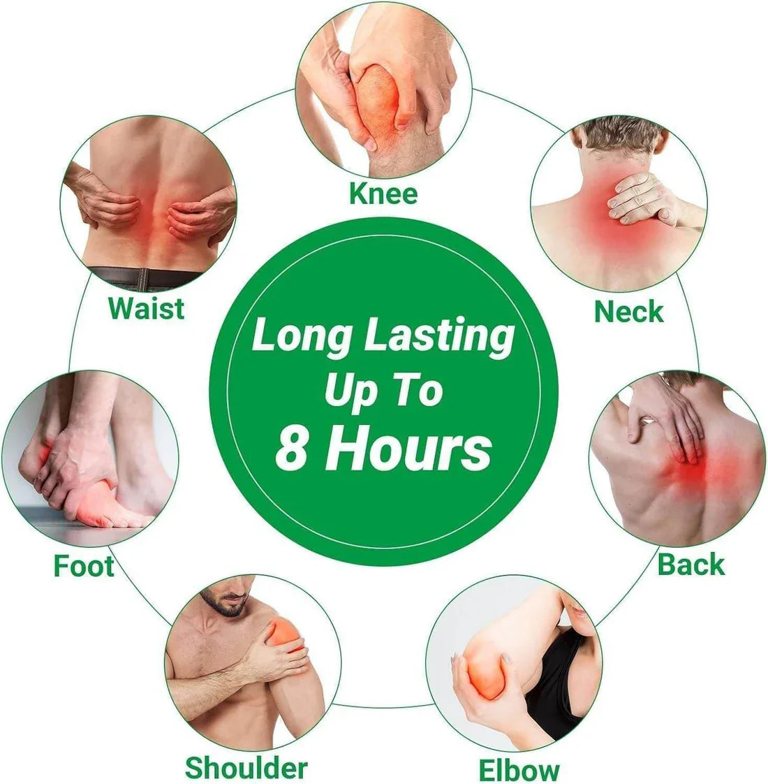 Herbal Knee Pain Relief Patch – Original & Organic Instant Joint Pain Relief