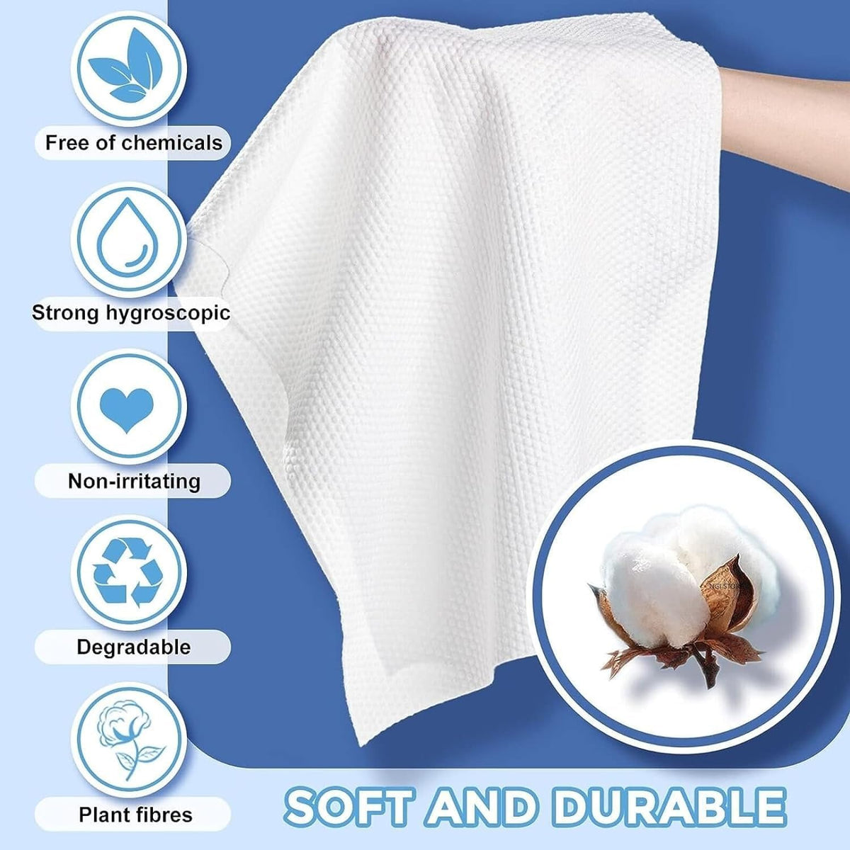 Magic Tablet Towel Tissues Paper | Disposable Pure Cotton Compressed Travel Towel