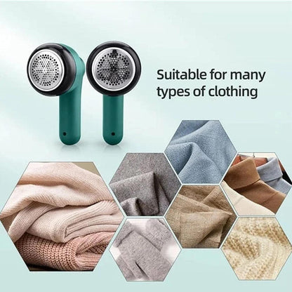 Fabric Shaver, Electric Lint Remover, USB Rechargeable Fabric Defuzzer, Reusable Cordless Sweater Shaver can be Used Anywhere, Bobling Remover for Clothes, Wool Pilling Lint Remover