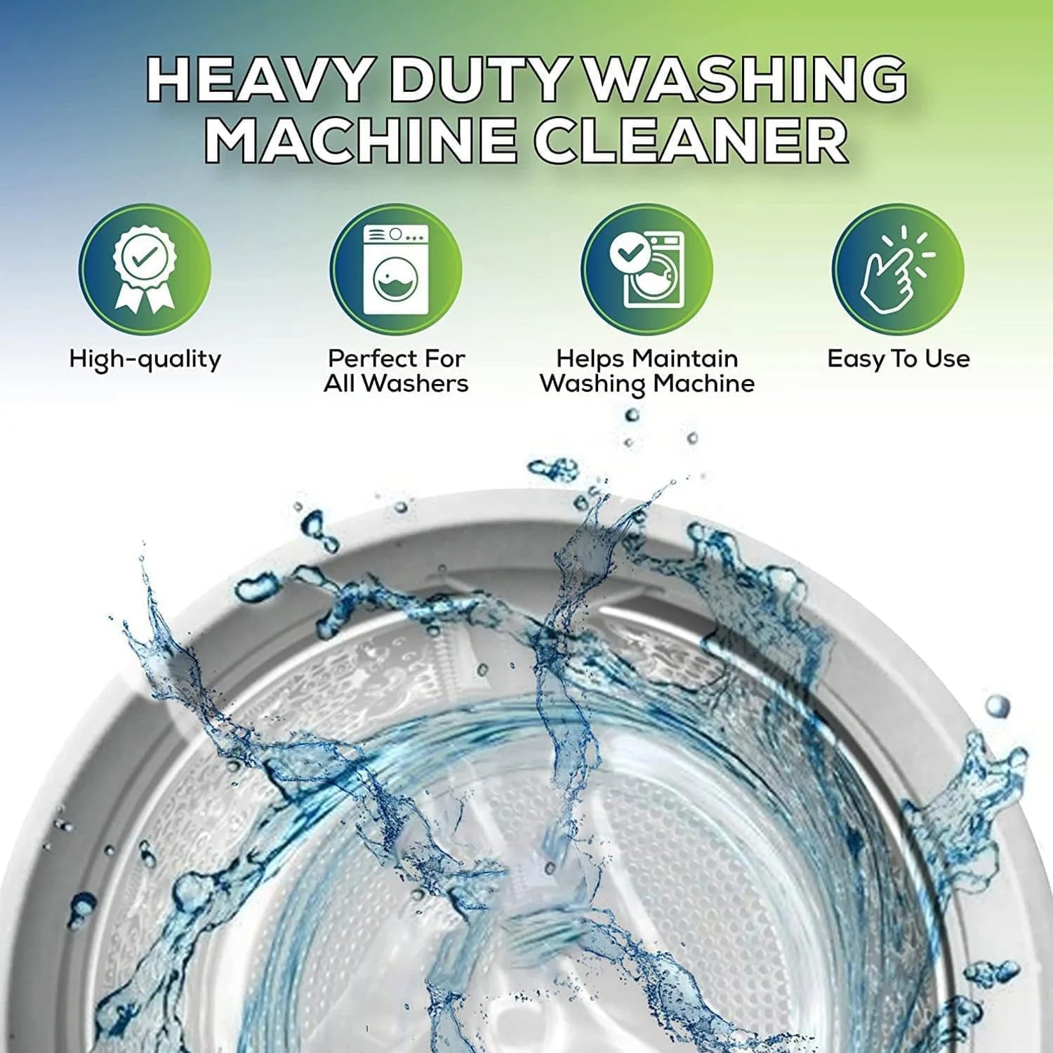 Washing Machine Tank Cleaner Powder, Pack of 30