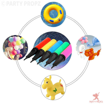 Manual Balloon Hand Pump, Portable Balloon Inflator for Latex and Foil Balloons