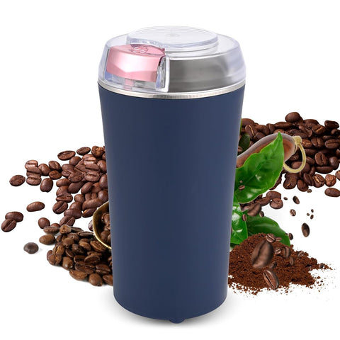 Gardino Electric Coffee Grinder | 200W Stainless Steel Blades | Multifunctional & Portable Grinder for Coffee Beans, Spices & Nuts