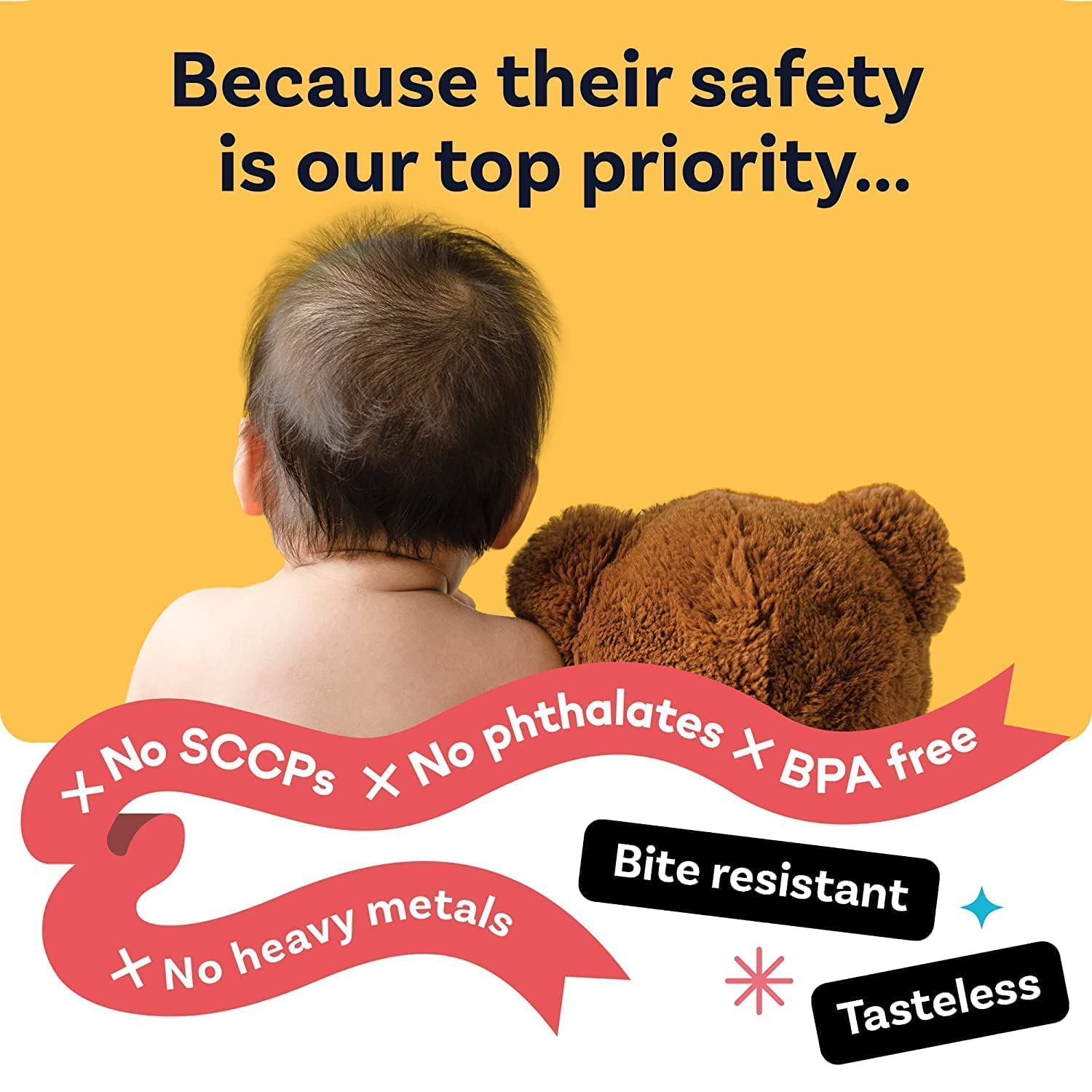 Transparent Silicone Corner Protector for Furniture | Baby Proofing Edge & Corner Guards (Pack of 4)