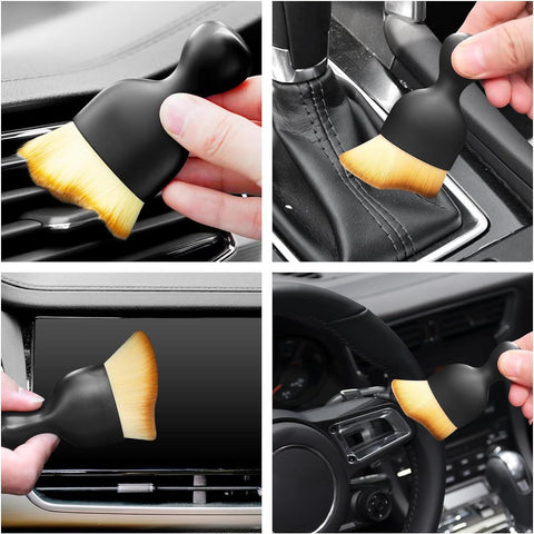 Multipurpose Cleaning Brush for Car Interior, AC Vents, Keyboard, and Gadgets