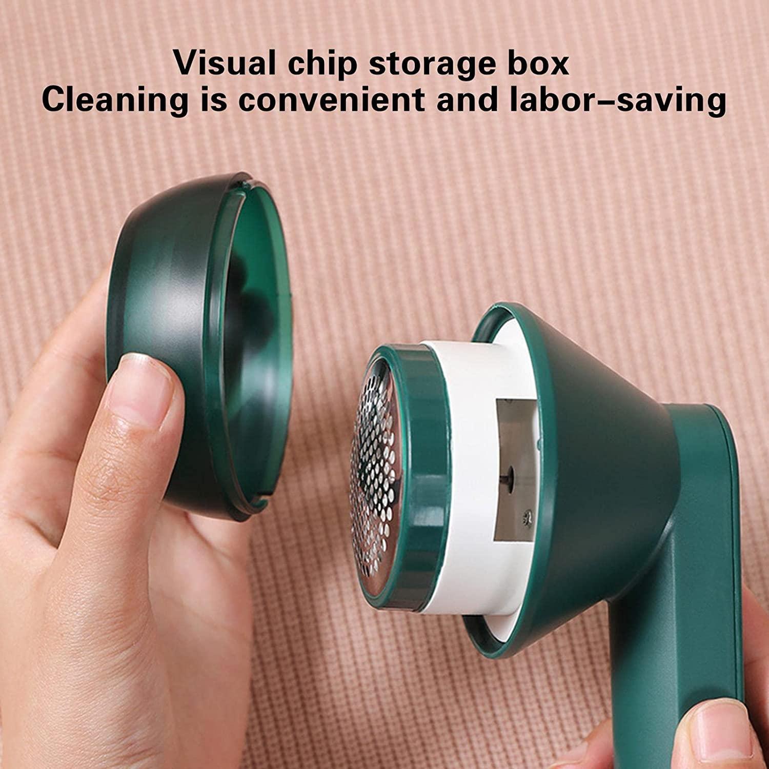 Fabric Shaver, Electric Lint Remover, USB Rechargeable Fabric Defuzzer, Reusable Cordless Sweater Shaver can be Used Anywhere, Bobling Remover for Clothes, Wool Pilling Lint Remover