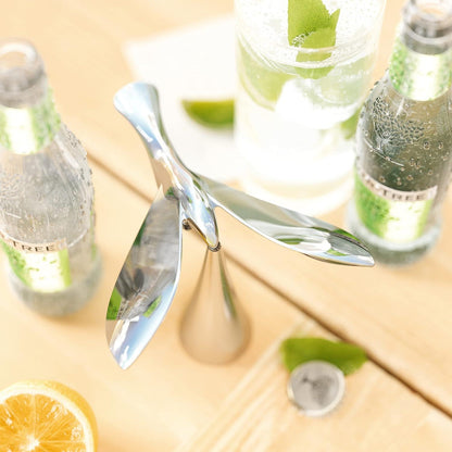 Manual Bird-Shaped Bottle Opener Tumbler for Home – Stylish & Functional Drinkware