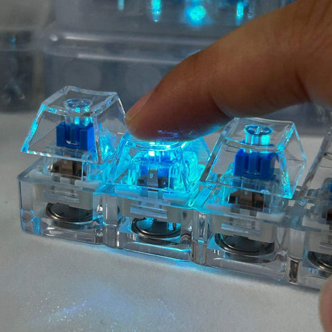 Keyboard Fidget Keychain | Mechanical Key Stress Relief Clicker | Portable Anxiety & Focus Toy