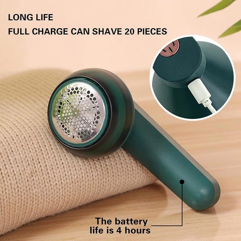 Fabric Shaver, Electric Lint Remover, USB Rechargeable Fabric Defuzzer, Reusable Cordless Sweater Shaver can be Used Anywhere, Bobling Remover for Clothes, Wool Pilling Lint Remover