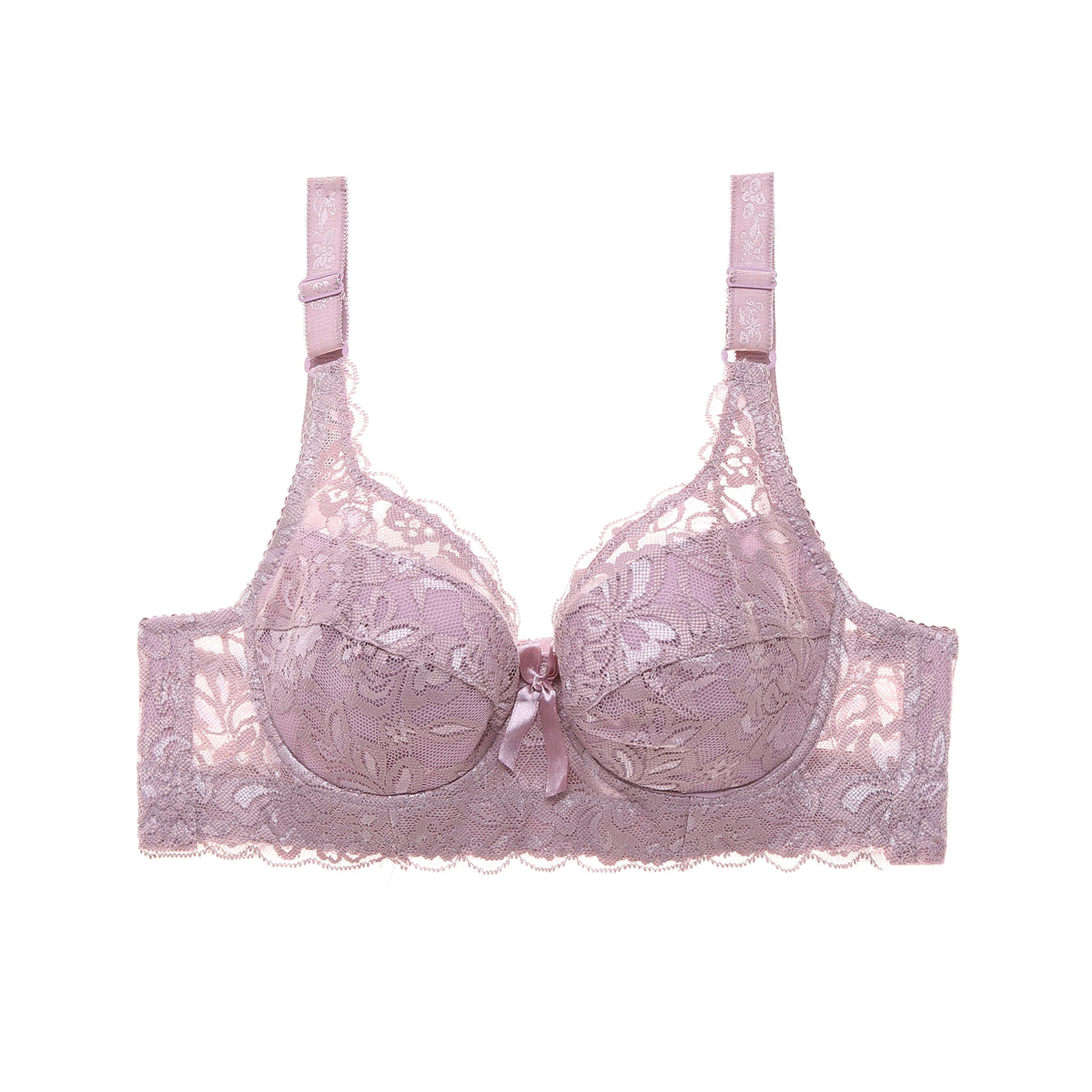 Bigger Bust Bra - Yellow Lace Design for Enhanced Support and Style Women's Bridal Support Without Padding Full Coverage Underwi