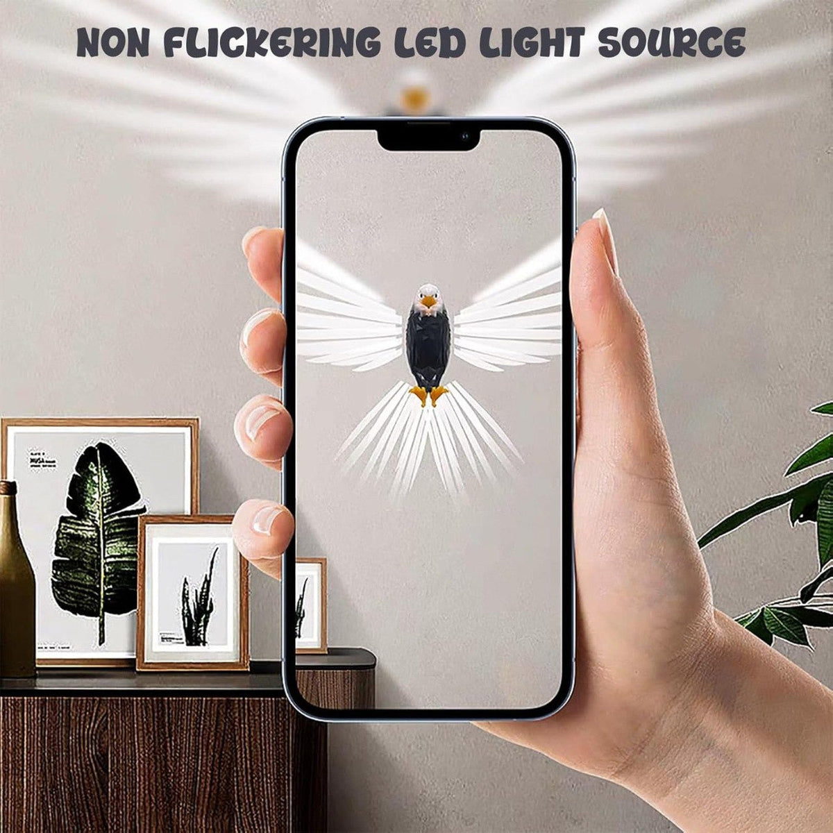 Eagle Wall Light with Remote Control - Stylish, Versatile LED Wall Lamp