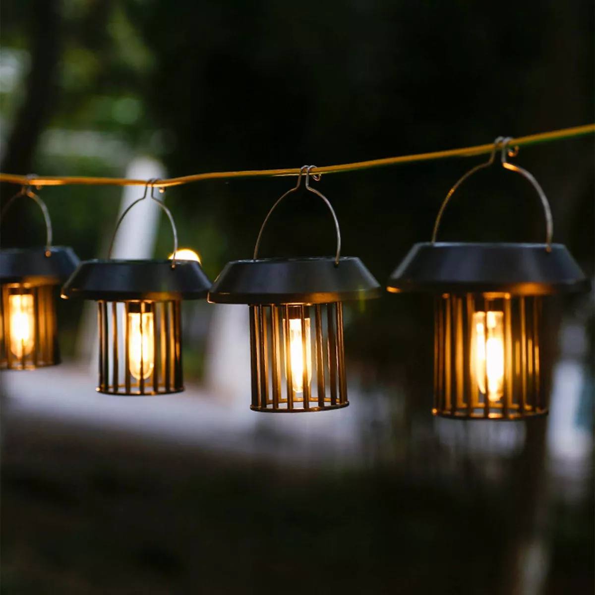 Outdoor Solar Lantern Light – Waterproof Hanging Garden Lamp for Patio, Pathway & Home Décor