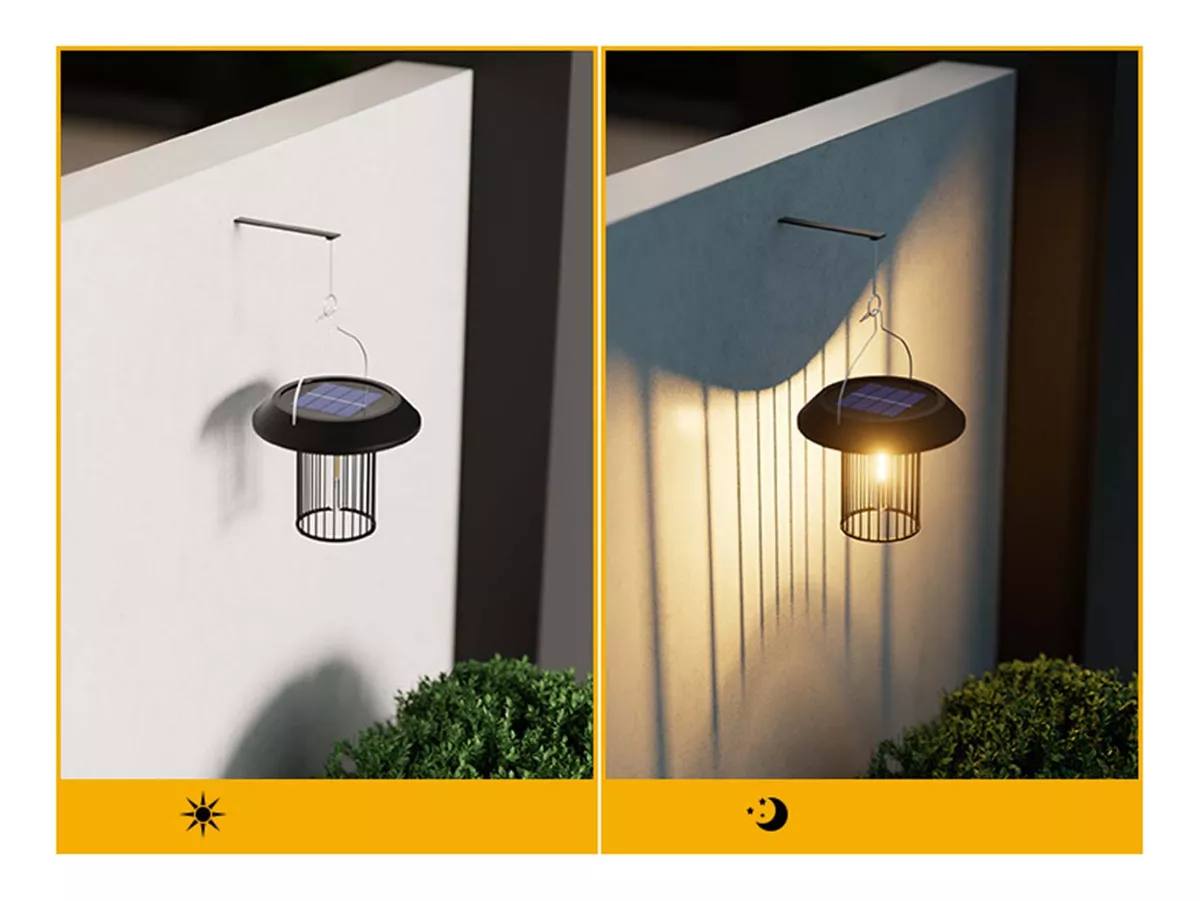 Outdoor Solar Lantern Light – Waterproof Hanging Garden Lamp for Patio, Pathway & Home Décor