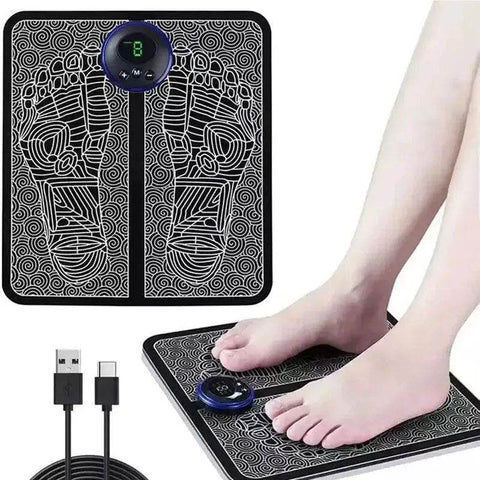 EMS Foot Massager | Portable Muscle Relaxation Mat for Pain Relief and Circulation Boost