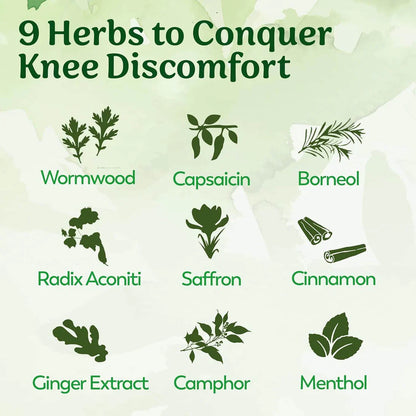 Herbal Knee Pain Relief Patch – Original & Organic Instant Joint Pain Relief