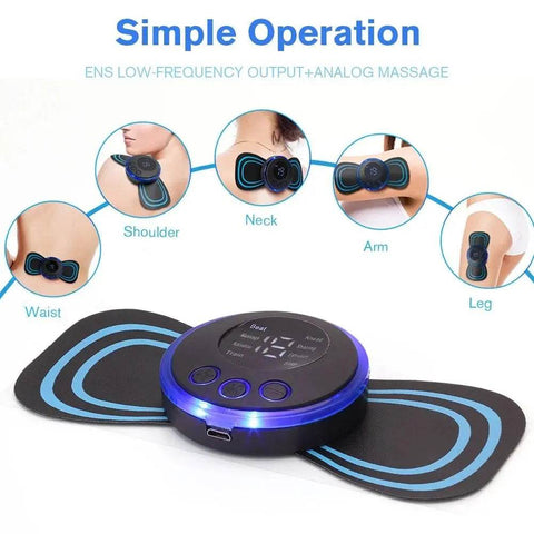 Butterfly Massager 8 Mode & 19 Strength Level EMS Massager