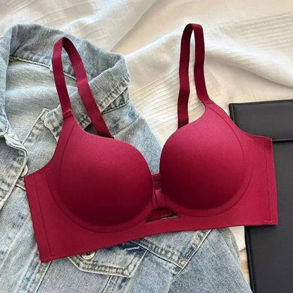 Bras for Small Chest Wireless Lift No Padding Push Up for Small Breasts Comfortable Seamless Non Padded Anti Sagging Bra