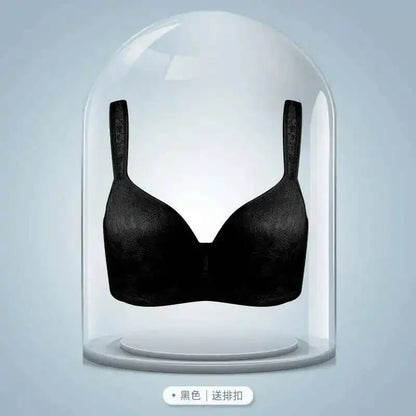 Bras For Woman Push Up Bralette Full Cup D E F G H Plus Size Black Lingerie Underwer 75 80 85 90 95 100 105 Stick On Bra