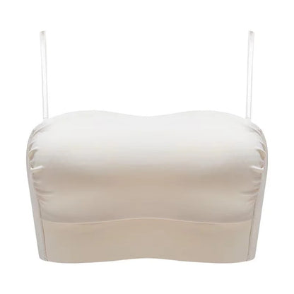 Bra Underwear For Women With anti Stray Light Wrap, Thin Shoulder Straps, Thin Back Vest, Sexy Bra, All In One For External Wear