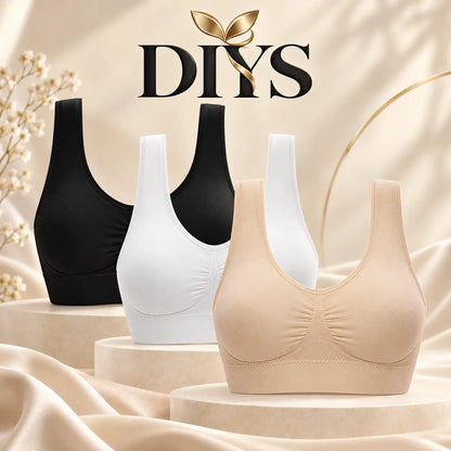 DIYS Cloud Soft Seamless Bra – Wireless Everyday Comfort